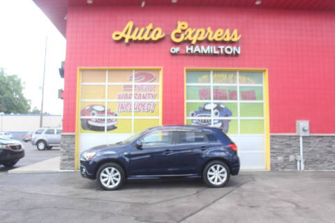 2012 Mitsubishi Outlander Sport for sale at AUTO EXPRESS OF HAMILTON LLC in Hamilton OH