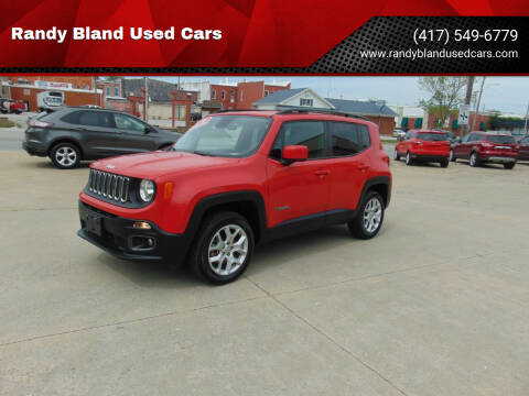 2016 Jeep Renegade for sale at Randy Bland Used Cars in Nevada MO