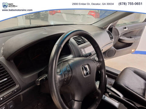 2005 Honda Accord EX V-6