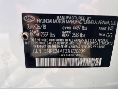 2018 Hyundai Sonata