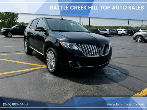 2011 Lincoln MKX for sale at Battle Creek Hill Top Auto Sales in Battle Creek MI