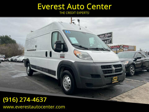 2016 RAM ProMaster for sale at Everest Auto Center in Sacramento CA