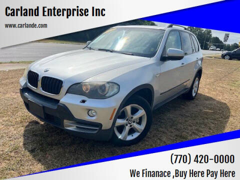 2008 BMW X5 for sale at Carland Enterprise Inc in Marietta GA