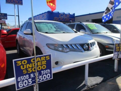 2009 Nissan Murano for sale at CAR SOURCE OKC in Oklahoma City OK