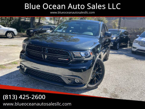 2016 Dodge Durango for sale at Blue Ocean Auto Sales LLC in Tampa FL