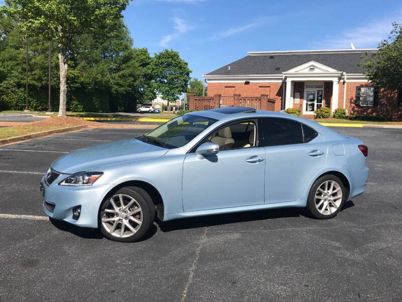 2012 Lexus IS 250 for sale at SMZ Auto Import in Roswell GA