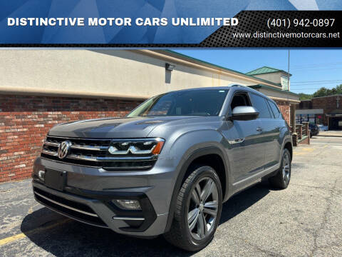 2019 Volkswagen Atlas for sale at DISTINCTIVE MOTOR CARS UNLIMITED in Johnston RI