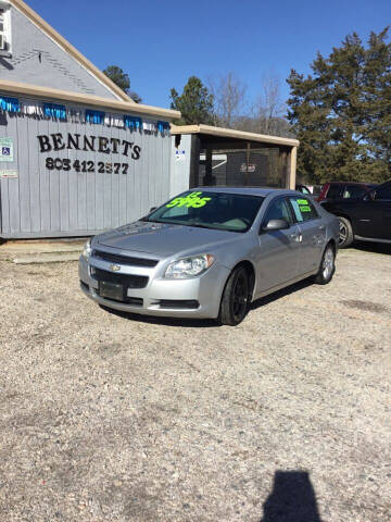 2012 Chevrolet Malibu for sale at Bennett Etc. in Richburg SC