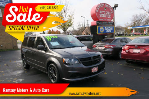 2017 Dodge Grand Caravan for sale at Ramsey Motors & Auto Care in Milwaukee WI