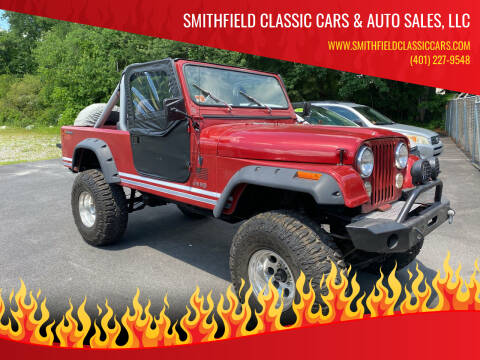 1981 Jeep Scrambler for sale at Smithfield Classic Cars & Auto Sales, LLC in Smithfield RI