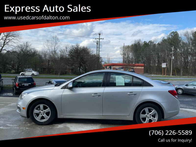 2016 Chevrolet Cruze Limited for sale at Express Auto Sales in Dalton GA