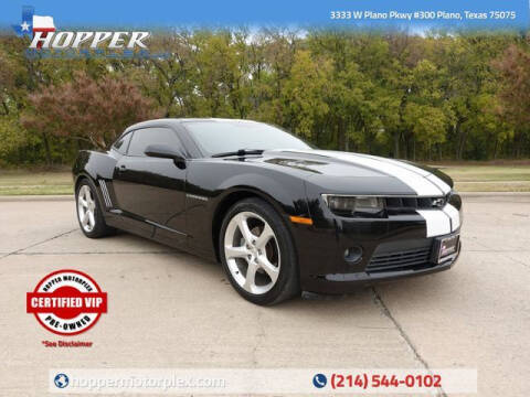 2015 Chevrolet Camaro for sale at HOPPER MOTORPLEX in Plano TX