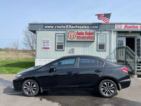 2015 Honda Civic for sale at Route 33 Auto Sales in Carroll OH
