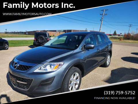 2012 Mazda CX-9 for sale at Family Motors Inc. in West Burlington IA