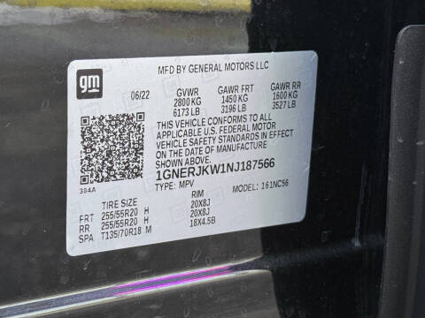 2022 Chevrolet Traverse RS