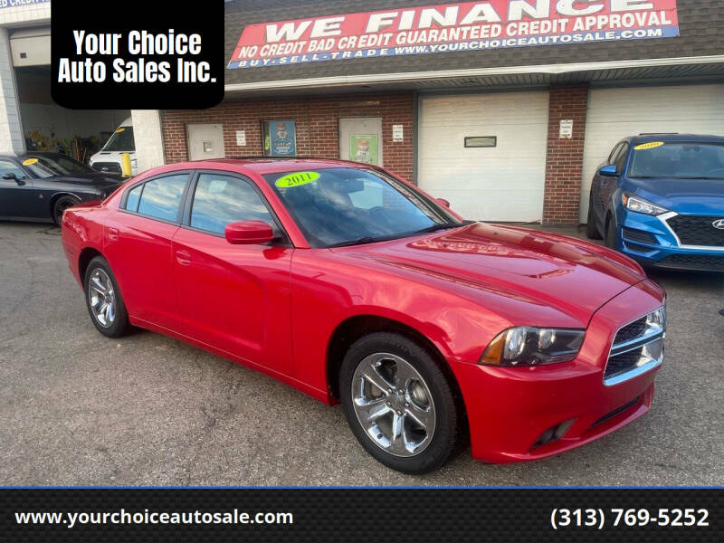 2011 Dodge Charger for sale at Your Choice Auto Sales Inc. in Dearborn MI