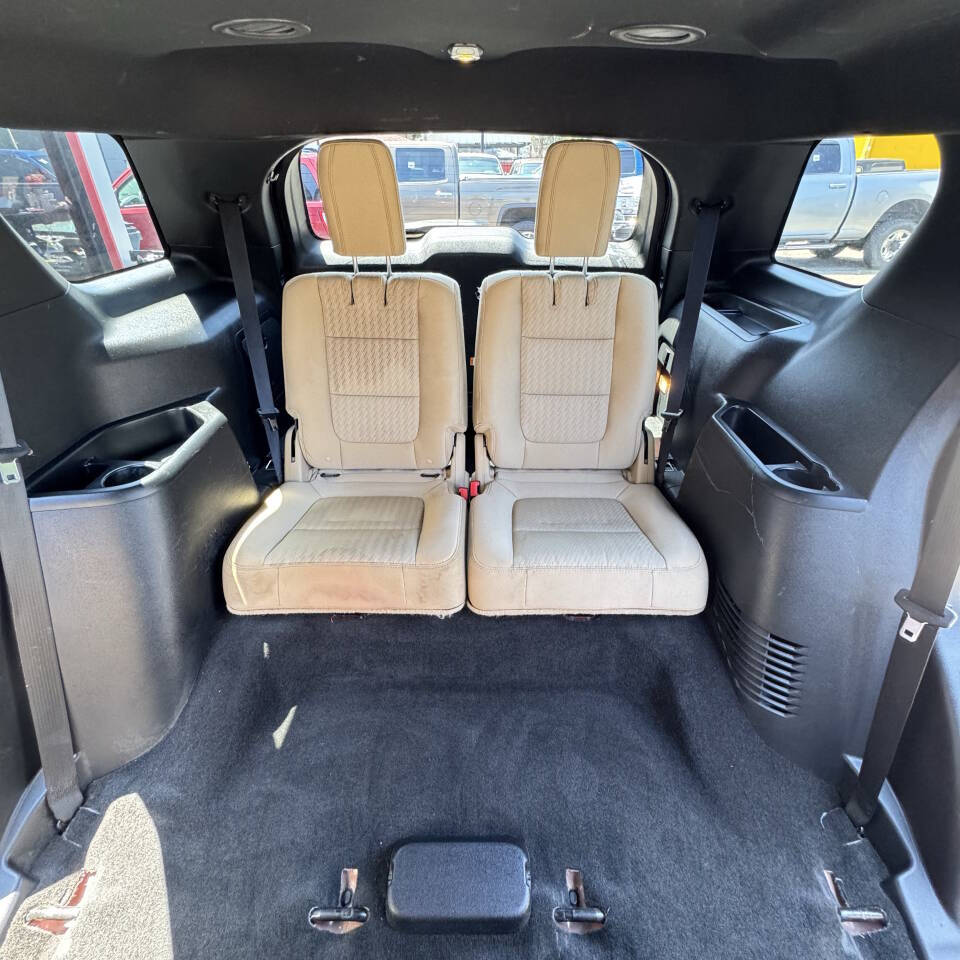 Red 2017 Ford Explorer Base AWD Base 4dr SUV 21