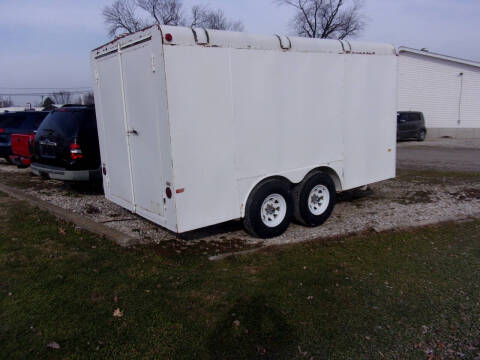 1993 w-w 16 ft enclosed trailer
