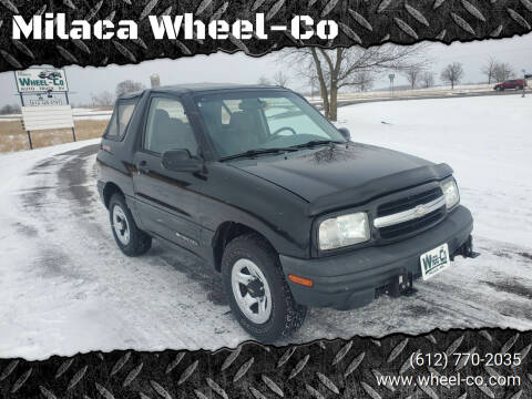 1999 Chevrolet Tracker for sale at Milaca Wheel-Co in Milaca MN