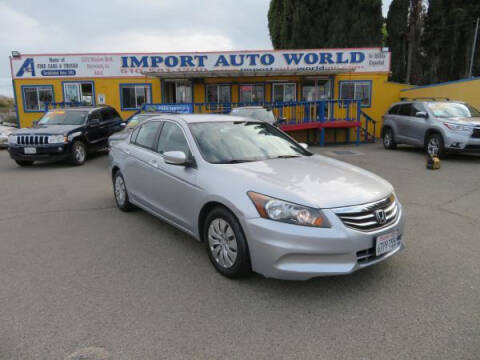 2011 Honda Accord for sale at Import Auto World in Hayward CA