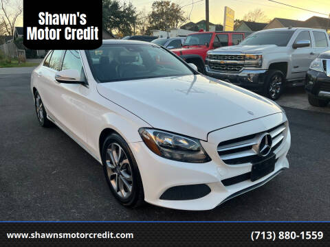 2017 Mercedes-Benz C-Class for sale at Shawn's Motor Credit in Houston TX