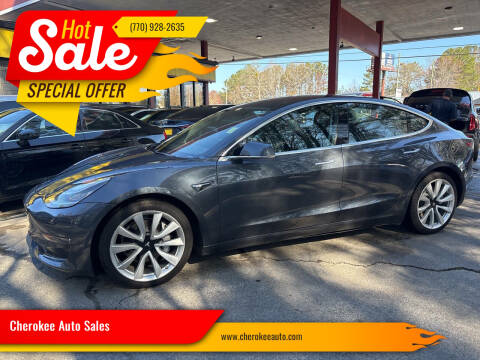 2018 Tesla Model 3 for sale at Cherokee Auto Sales in Acworth GA