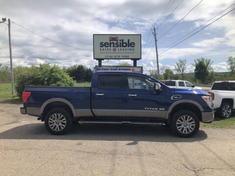 2017 Nissan Titan XD for sale at Sensible Sales & Leasing in Fredonia NY
