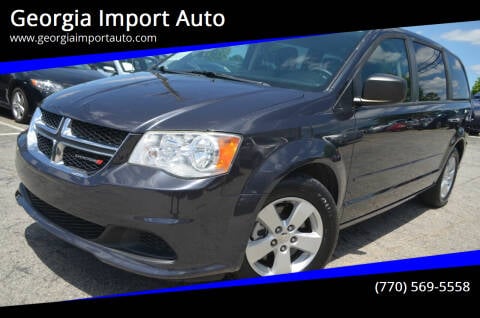 2014 Dodge Grand Caravan for sale at Georgia Import Auto in Alpharetta GA