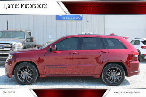 2021 Jeep Grand Cherokee for sale at T James Motorsports in Gibsonia PA