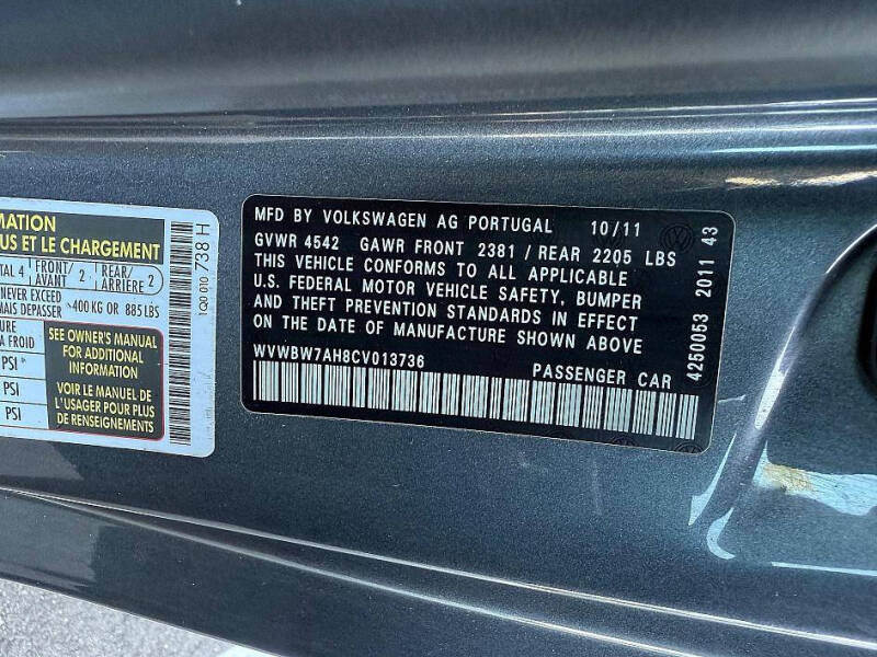 2012 Volkswagen Eos Komfort SULEV