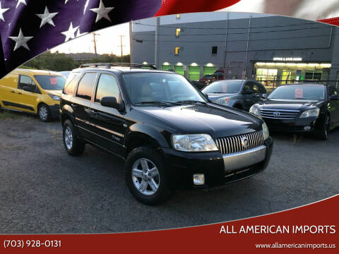 2006 Mercury Mariner Hybrid for sale at All American Imports in Alexandria VA