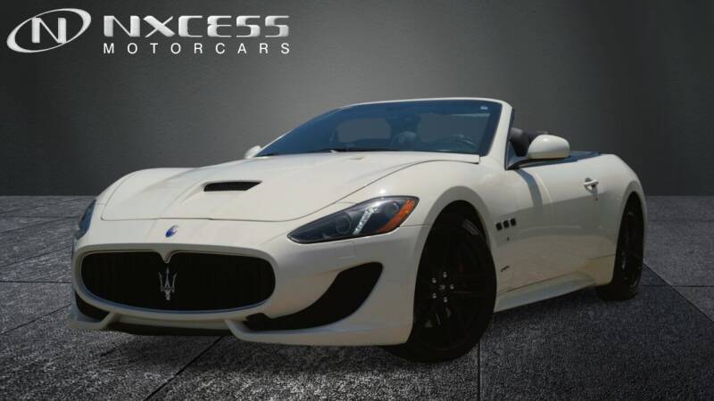 2015 Maserati GranTurismo for sale at NXCESS MOTORCARS in Houston TX