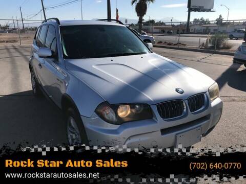 2006 BMW X3 for sale at ROCK STAR TRUCK & AUTO LLC in Las Vegas NV