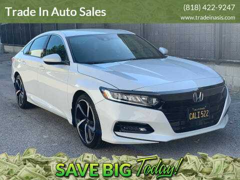 2019 Honda Accord for sale at Trade In Auto Sales in Van Nuys CA