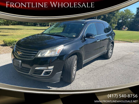 2017 Chevrolet Traverse for sale at Frontline Wholesale in Joplin MO