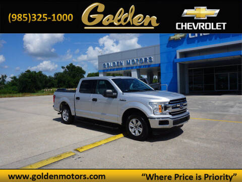 2019 Ford F-150 for sale at GOLDEN MOTORS in Cut Off LA