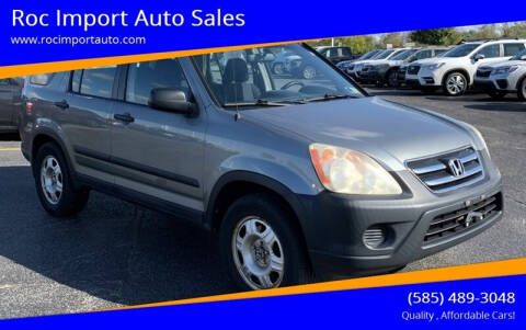 2005 Honda CR-V for sale at Roc Import Auto Sales in Rochester NY