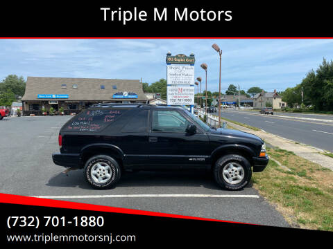 2003 Chevrolet Blazer for sale at Triple M Motors in Point Pleasant NJ