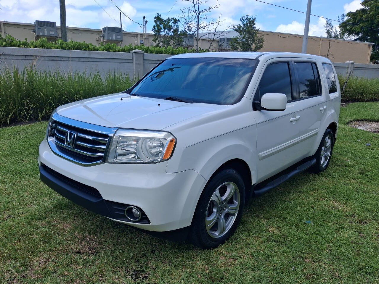 White 2013 Honda Pilot EX-L EX-L 4dr SUV 2