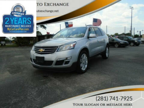 2015 Chevrolet Traverse for sale at American Auto Exchange in Houston TX
