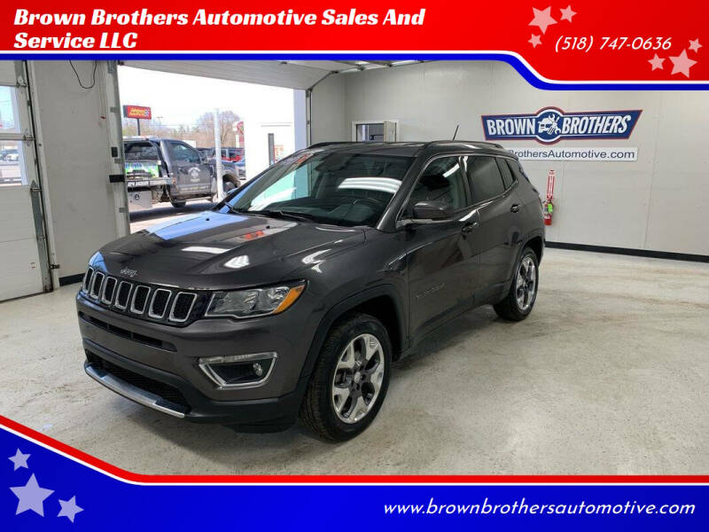 2021 Jeep Compass for sale at Brown Brothers Automotive Sales And Service LLC in Hudson Falls NY