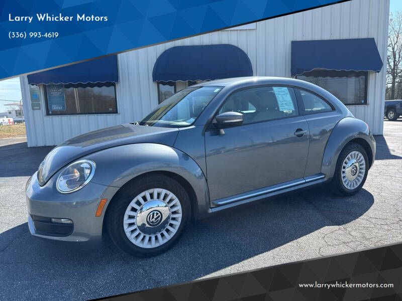 2013 Volkswagen Beetle for sale at Larry Whicker Motors in Kernersville NC