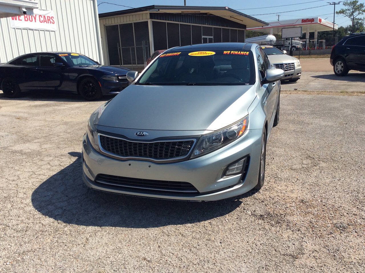 2014 Kia Optima Hybrid for sale at SPRINGTIME MOTORS in Huntsville, TX