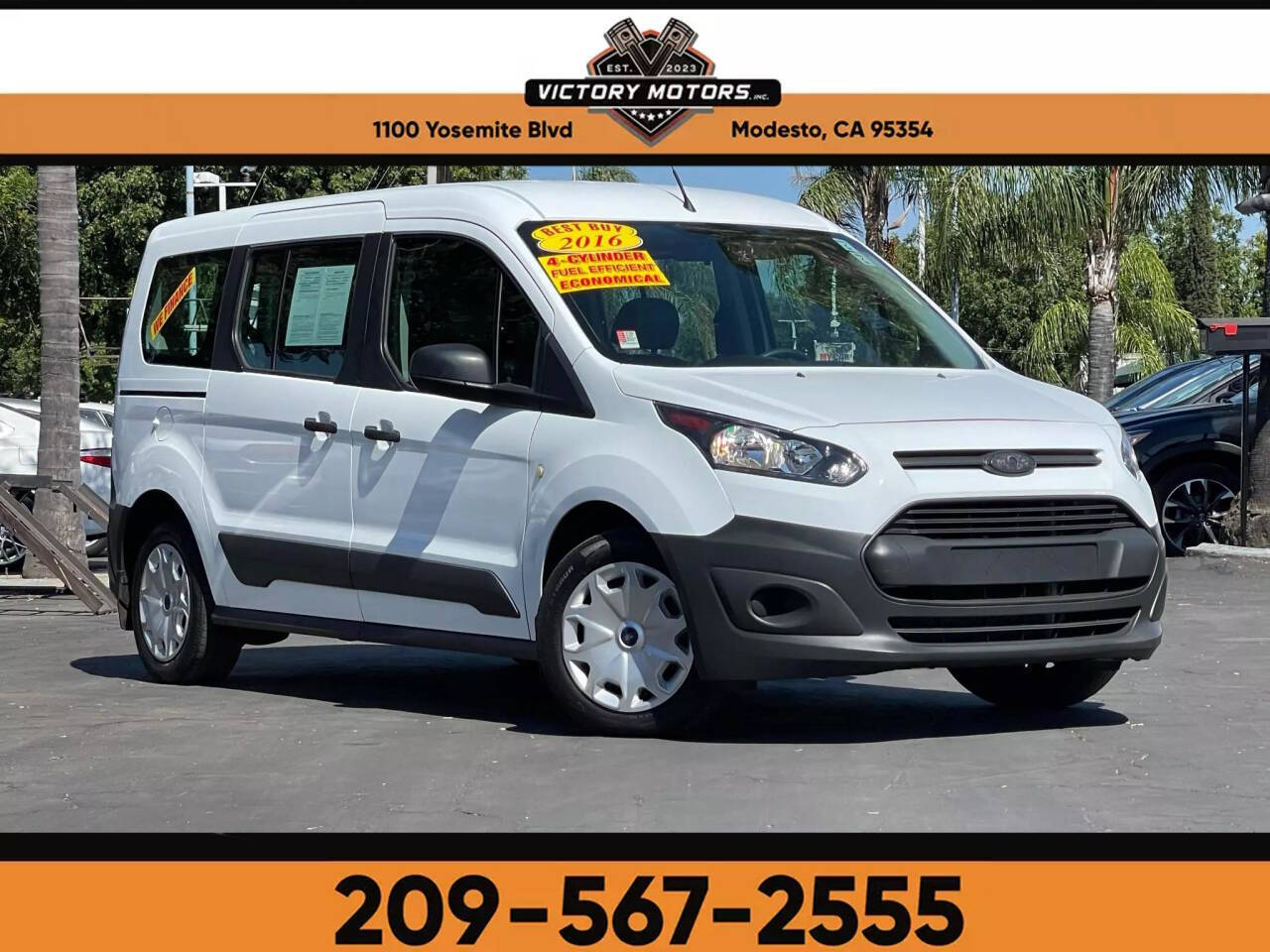 2016 Ford Transit Connect for sale at Victory Motors Inc in Modesto, CA