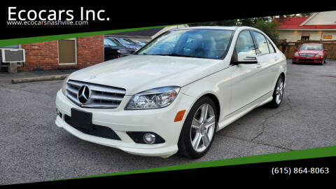 2010 Mercedes-Benz C-Class for sale at Ecocars Inc. in Nashville TN