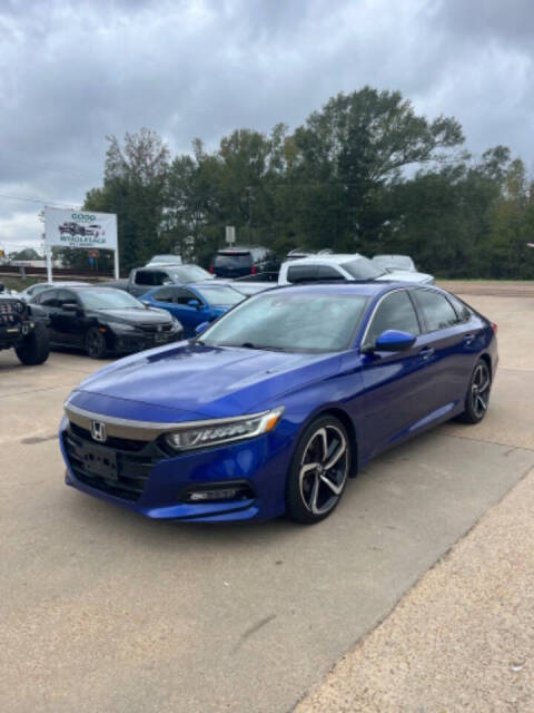 2018 Honda Accord for sale at Good Cars and Trucks Wholesale, LLC in Crystal Springs, MS