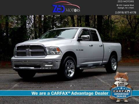 2010 Dodge Ram 1500 for sale at Zed Motors in Raleigh NC