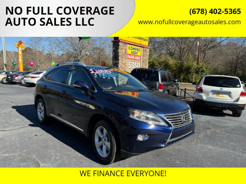 2015 Lexus RX 350 for sale at NO FULL COVERAGE AUTO SALES LLC in Austell GA