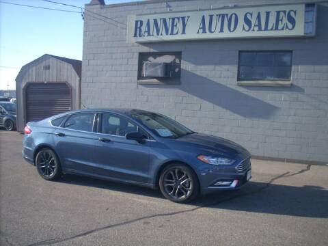 2018 Ford Fusion for sale at Ranney's Auto Sales in Eau Claire WI