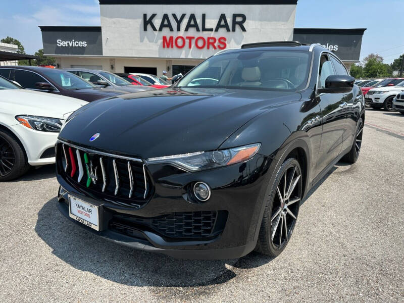 2017 Maserati Levante for sale at KAYALAR MOTORS in Houston TX